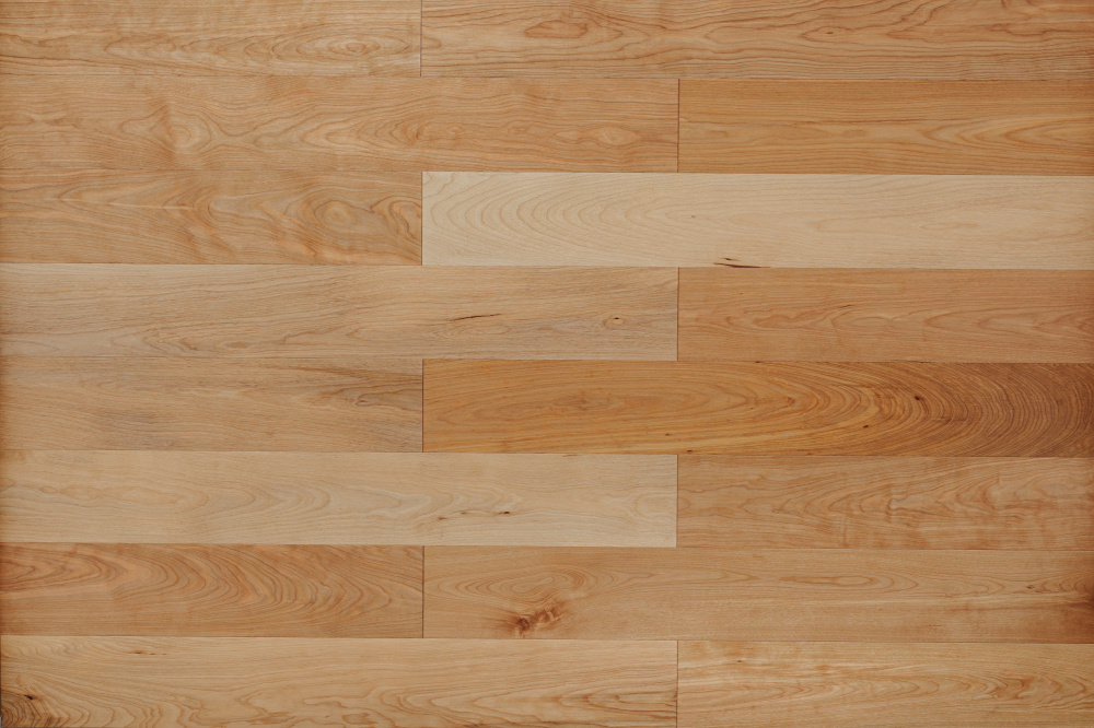 Паркетная доска AmberWood Фьюжен Береза желтая Натур бесцветный лак 909х125х14 мм (0,909 м2/упак)